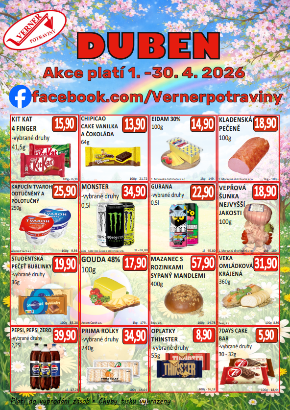 Náhled maloobchodního letáku